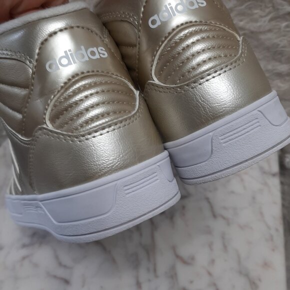 Adidas F98976 Women's Neo Raleigh Mid Cyber Metallic Sneaker Size US 6 - Picture 6 of 8